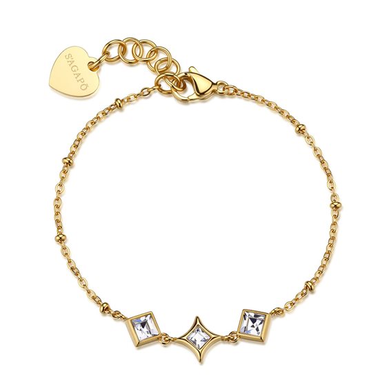 Bracelet Sagapo Woman in Steel SCE53 - SCE53